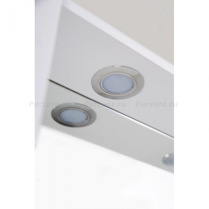 Зеркало-шкаф BelBagno Marino 100 MARINO-SPC-1000/750-2A-BL-P с подсветкой bianco lucido