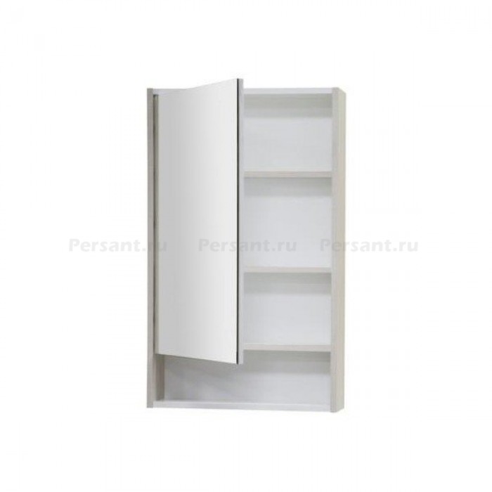 Зеркало-шкаф Aquaton Рико 1A212302RIB90 50 белый/ясень фабрик