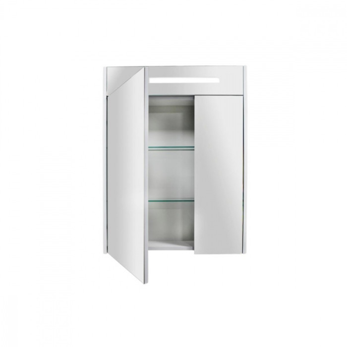 Зеркало-шкаф Aquaton Сильва 1A216202SIW70 60 дуб полярный