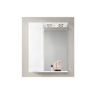 Зеркало-шкаф BelBagno Marino MARINO-SPC-700/750-1A-BL-P-L 70 bianco lucido