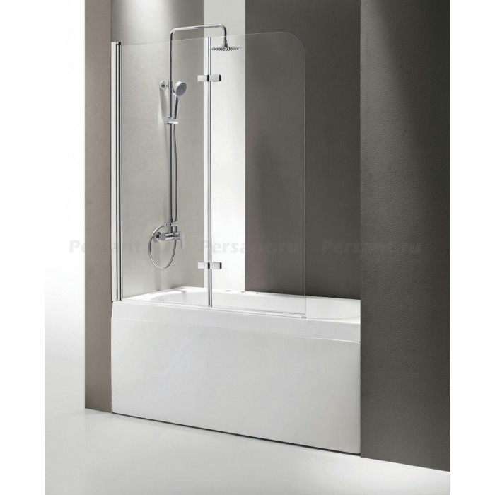 Шторка для ванны Cezares ECO-O-V-21-120/140-C-Cr