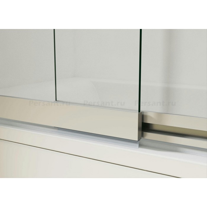 Шторка для ванны Vincea 100 VSB-1E100CL хром, прозрачное стекло