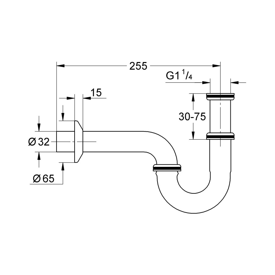 Сифон для раковины Grohe 28947000