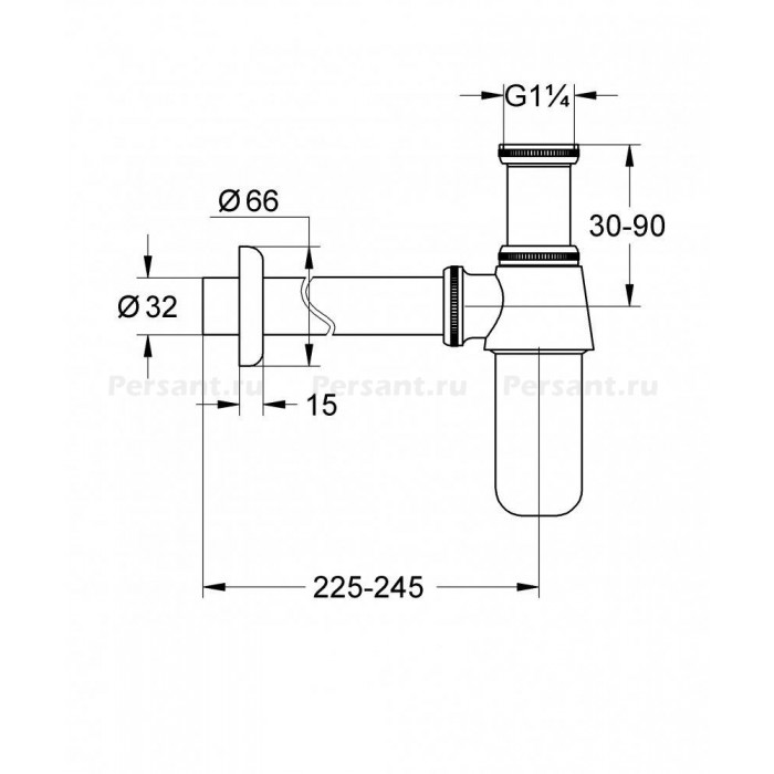 Сифон для раковины Grohe 28920000