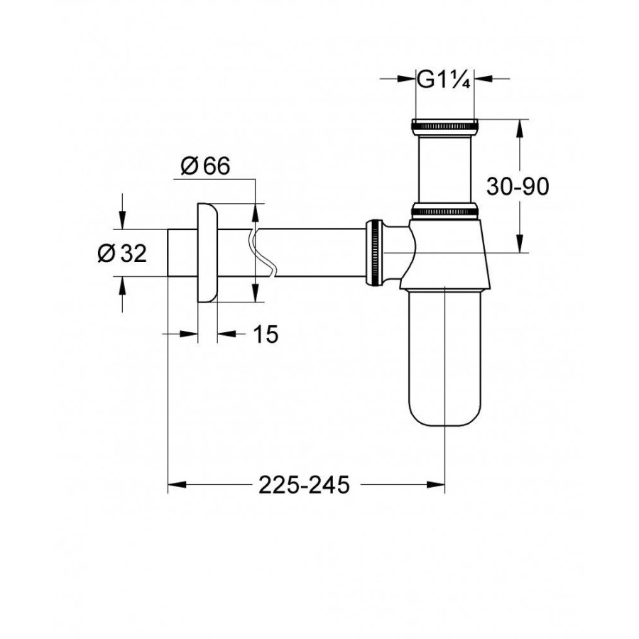 Сифон для раковины Grohe 28920000