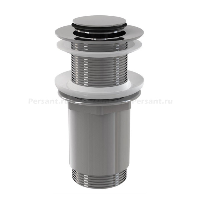 Донный клапан Alcadrain A394 click-clack хром