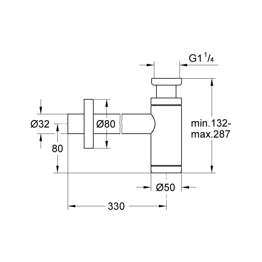 Сифон для раковины Grohe 28912000