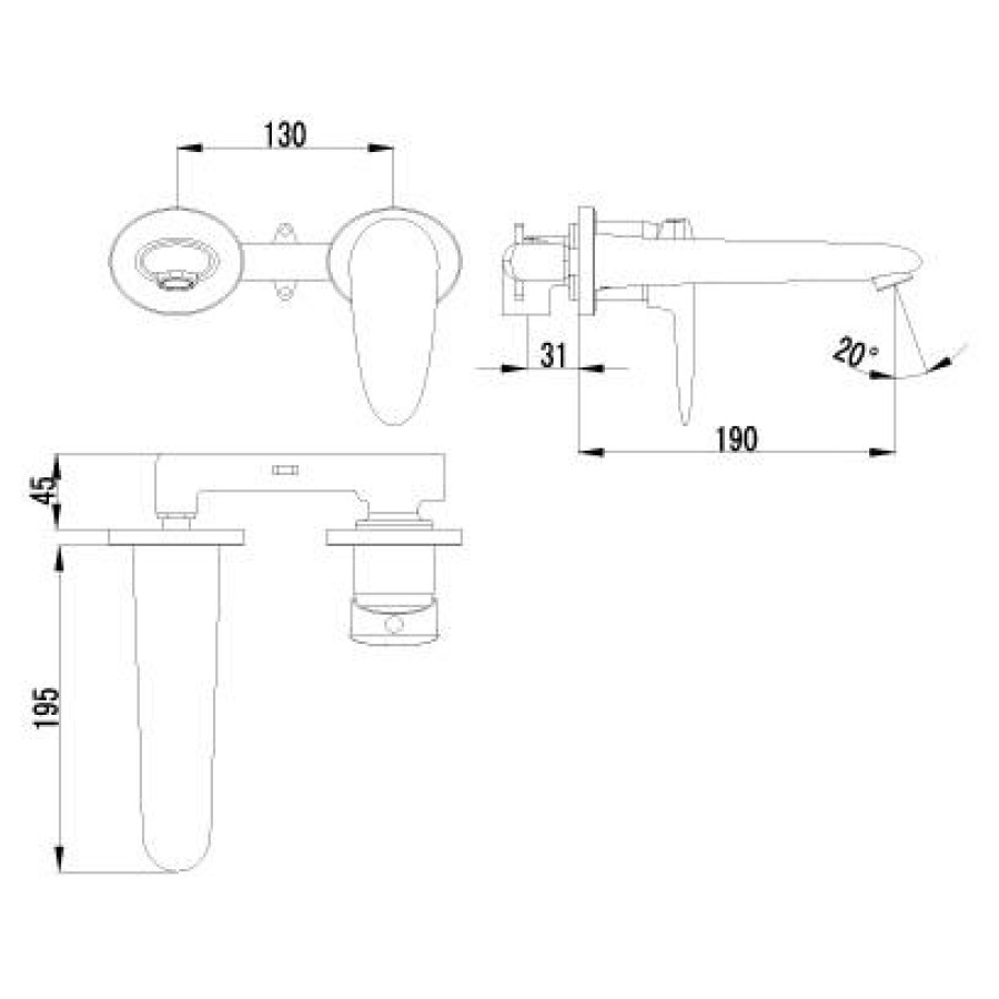 Смеситель для раковины Lemark Status LM4426C