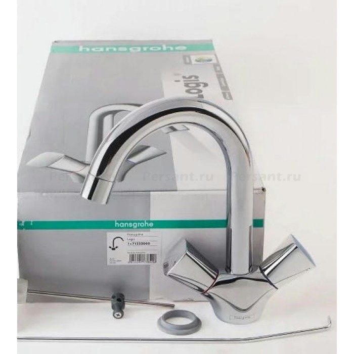 Смеситель для раковины Hansgrohe Logis 71222000 хром