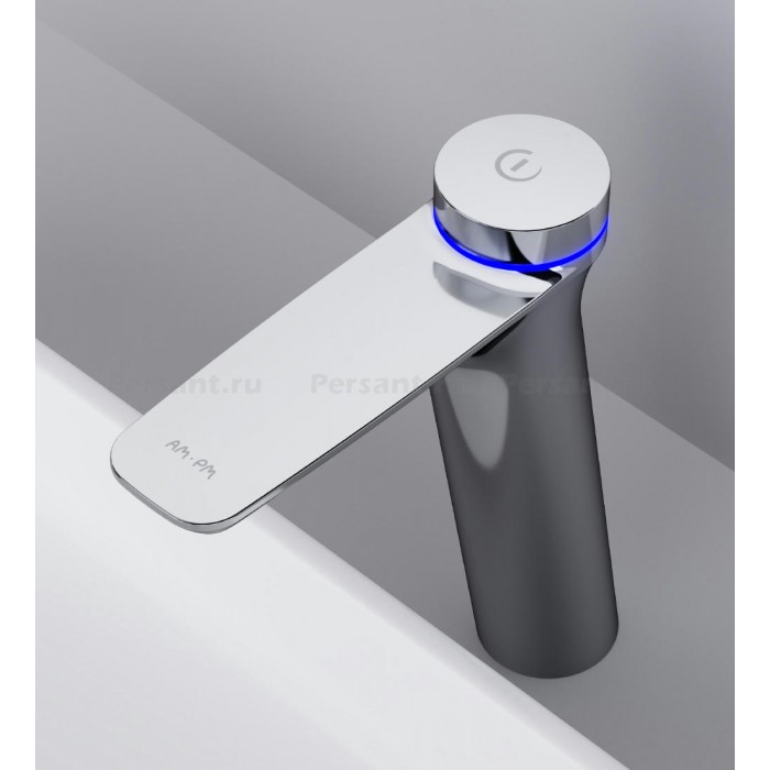 Смеситель для раковины AM.PM Inspire V2.0 F50A92400 с термостатом и датчиком температуры, хром