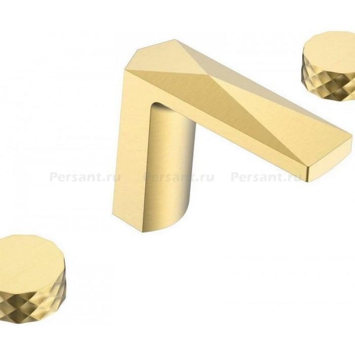 Смеситель для раковины Boheme Venturo 150-G-DIAMOND золото глянцевое