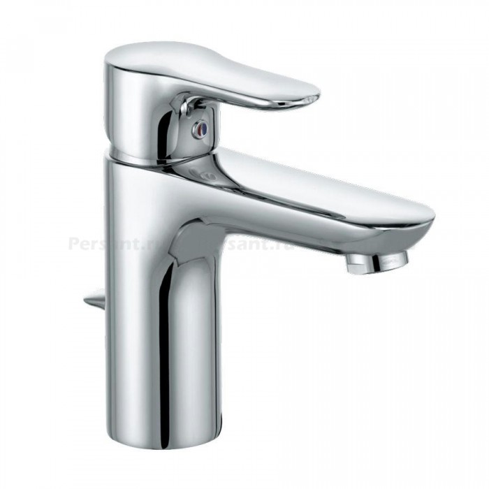 Смеситель для раковины Kludi Objekta 322600575 с донным клапаном, хром