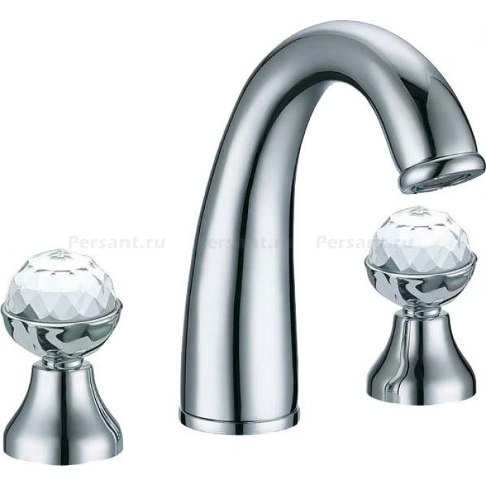 Смеситель для раковины Boheme Brillante Presente 357 хром