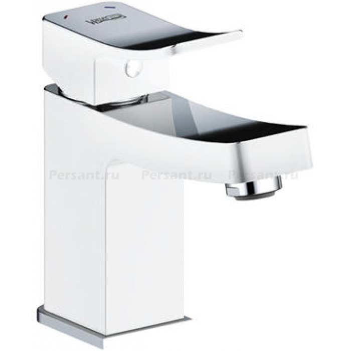 Смеситель для раковины WasserKRAFT Aller 1063WHITE белый/хром