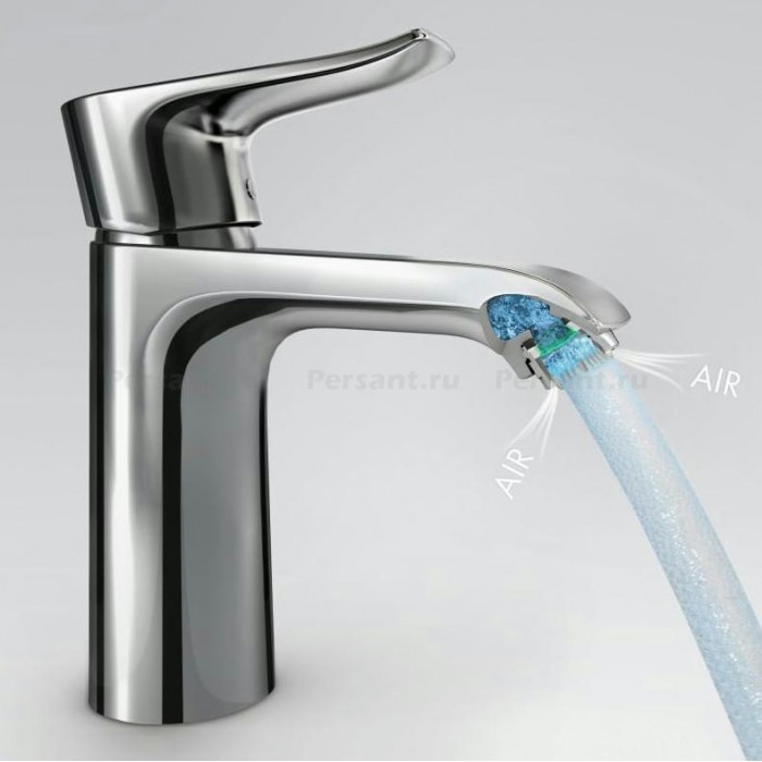 Смеситель для раковины Hansgrohe Metris 31084000 хром