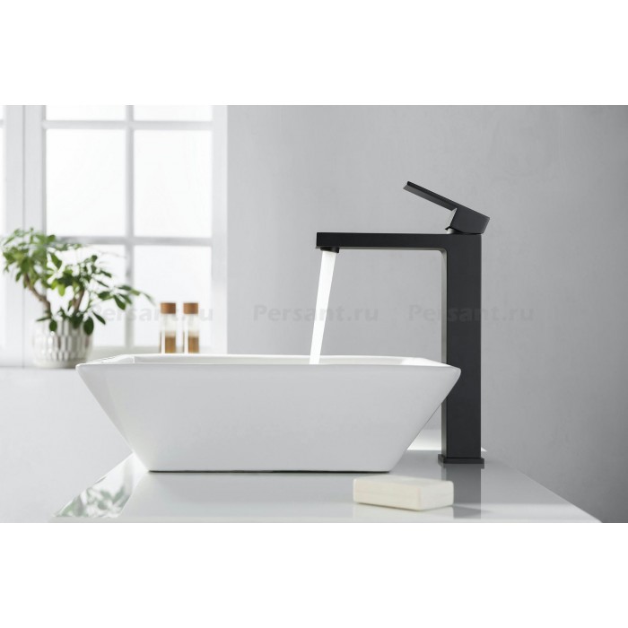 Смеситель для раковины Timo Selene 3061/03F черный матовый