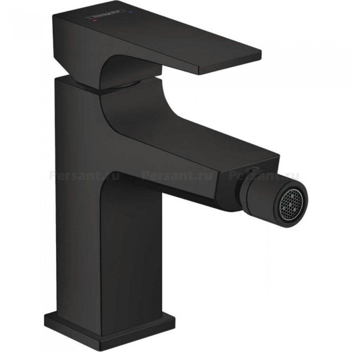Смеситель для биде Hansgrohe Metropol 32520670 черный матовый