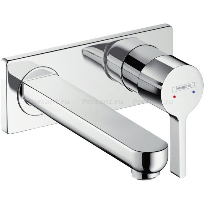 Смеситель для раковины Hansgrohe Metris S 31163000 хром