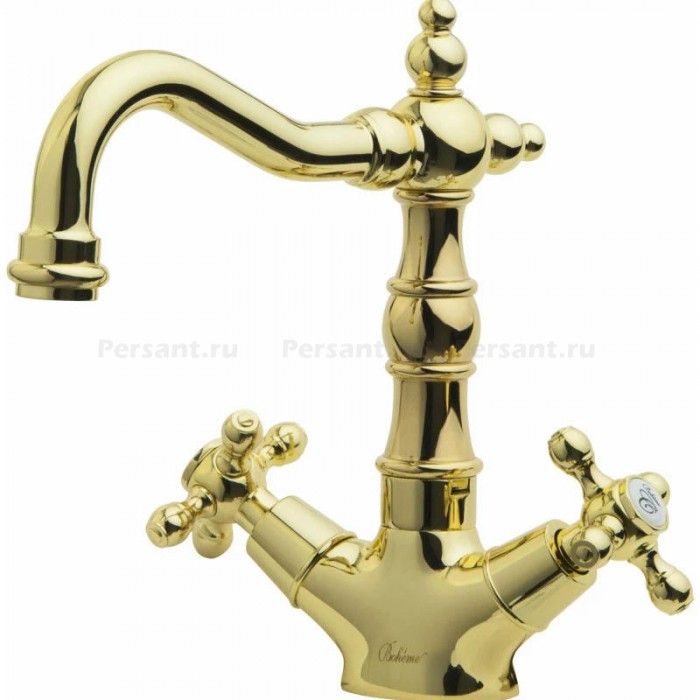 Смеситель для раковины Boheme Tradizionale Oro 292