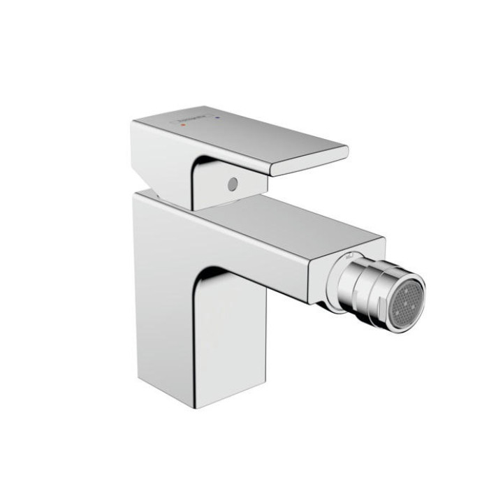 Смеситель для биде Hansgrohe Vernis Shape 71211000, со сливным гарнитуром, хром