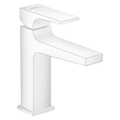 Смеситель для раковины hansgrohe Metropol 32507700 матовый белый