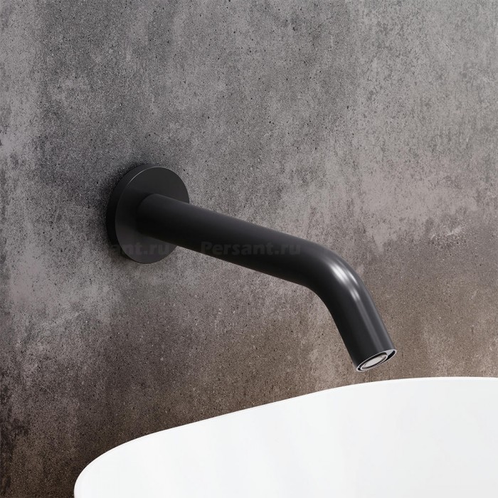 Смеситель для раковины Damixa Scandinavian Pure 360270300 сенсорный, черный матовый