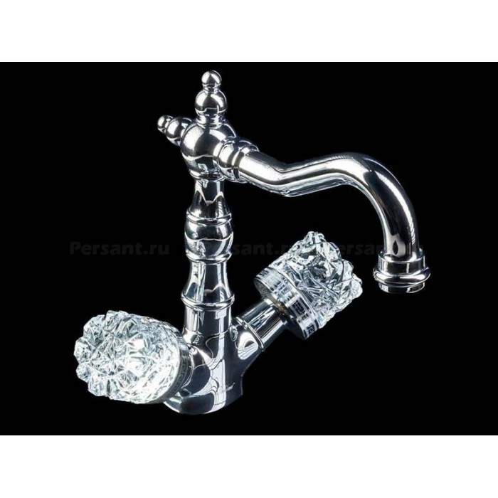 Смеситель для раковины Boheme Crystal 272-CRST хром