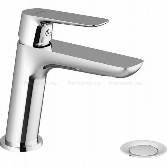 Смеситель для раковины Ravak Classic CL 011.00 X070081 с донным клапаном, хром