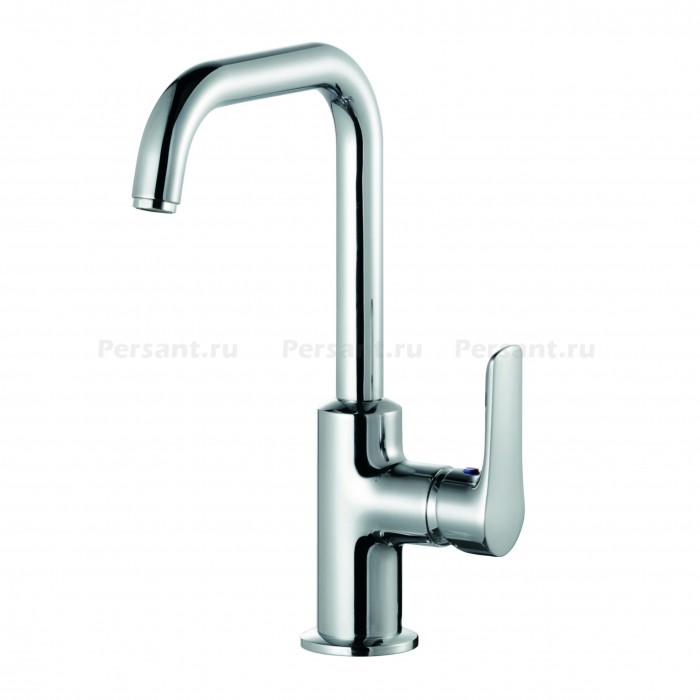 Смеситель для раковины Kludi PURE&SOLID 340250575 с донным клапаном, хром
