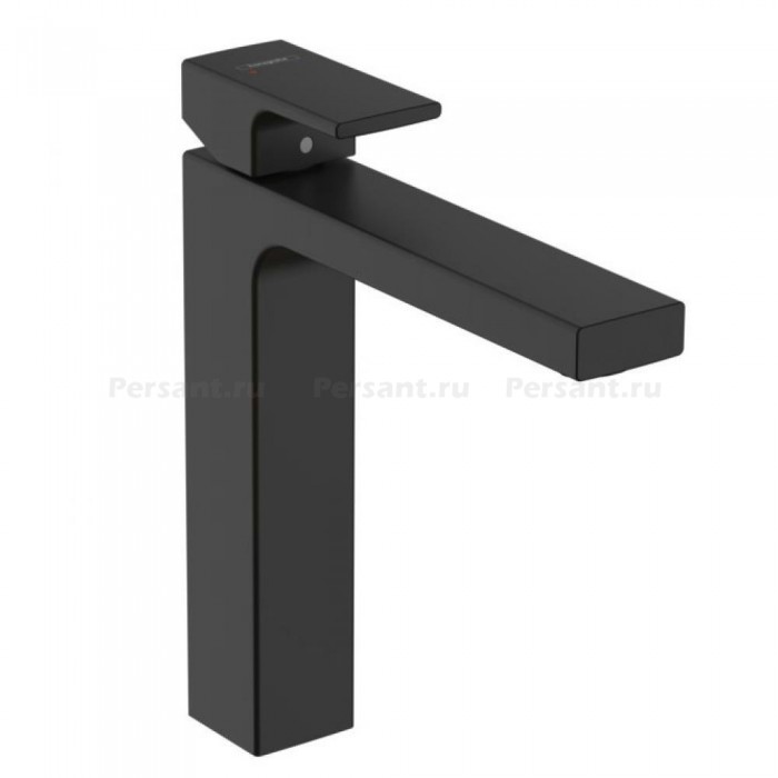 Смеситель для раковины hansgrohe Vernis Shape 190 71591670 черный матовый