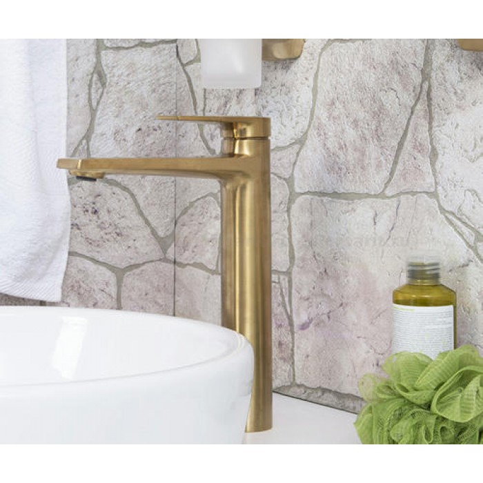 Смеситель для раковины WasserKRAFT Aisch 5503H матовое золото