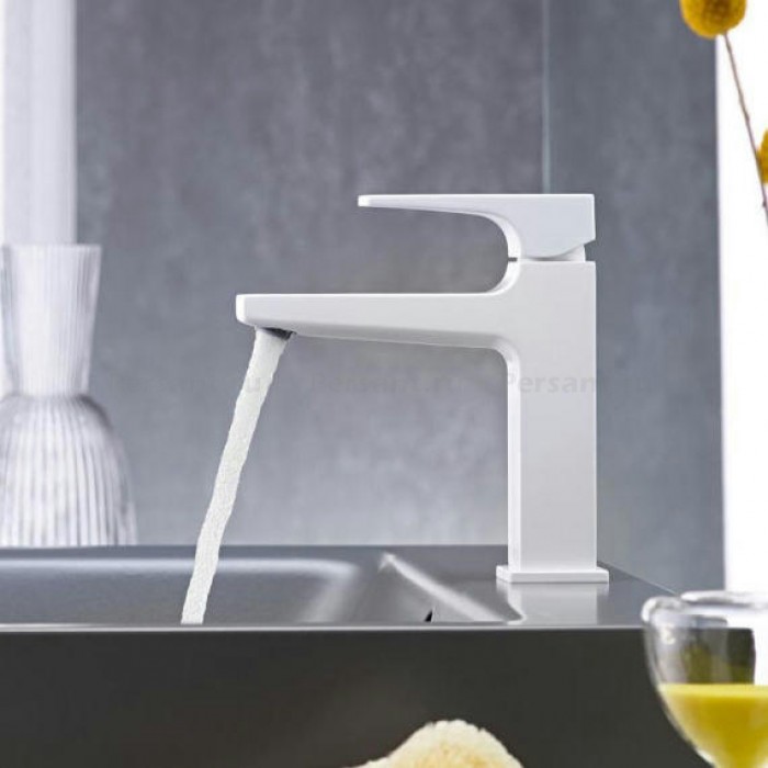 Смеситель для раковины hansgrohe Metropol 32507700 белый матовый