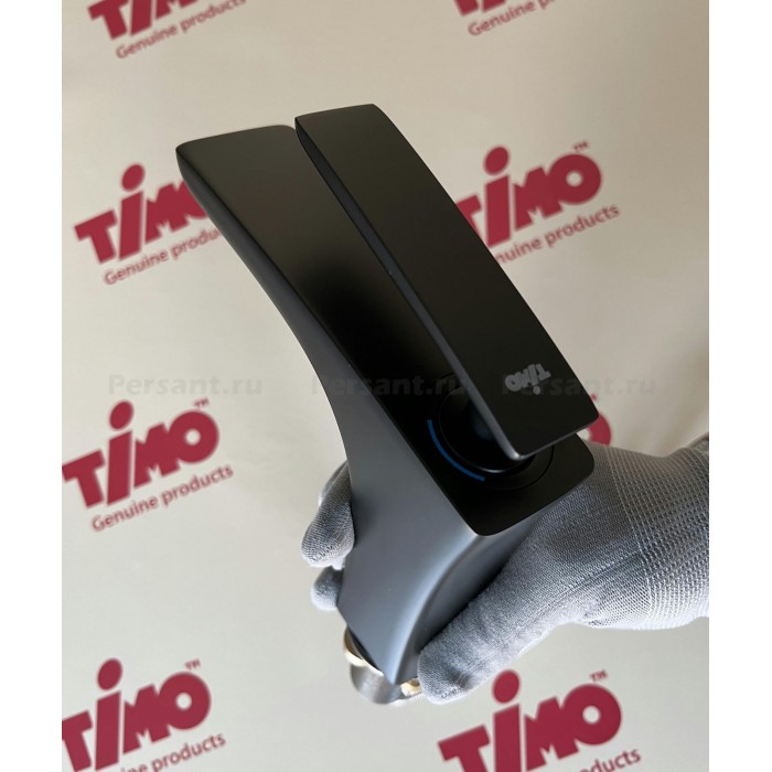 Смеситель для раковины Timo Helmi 4061/03F черный матовый