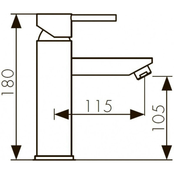 Смеситель для раковины Kaiser Sensor 38211