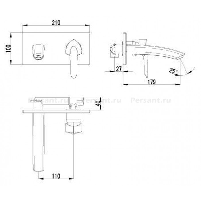 Смеситель для раковины Lemark Mars LM3526C хром