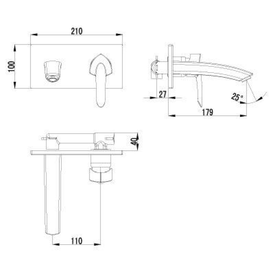 Смеситель для раковины Lemark Mars LM3526C