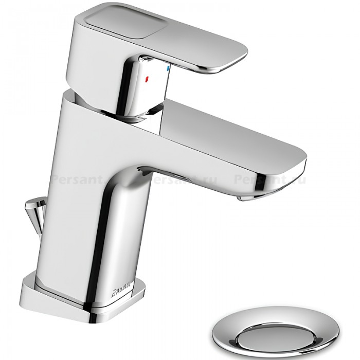 Смеситель для раковины Ravak 10° TD 011.00 X070063 с донным клапаном, хром