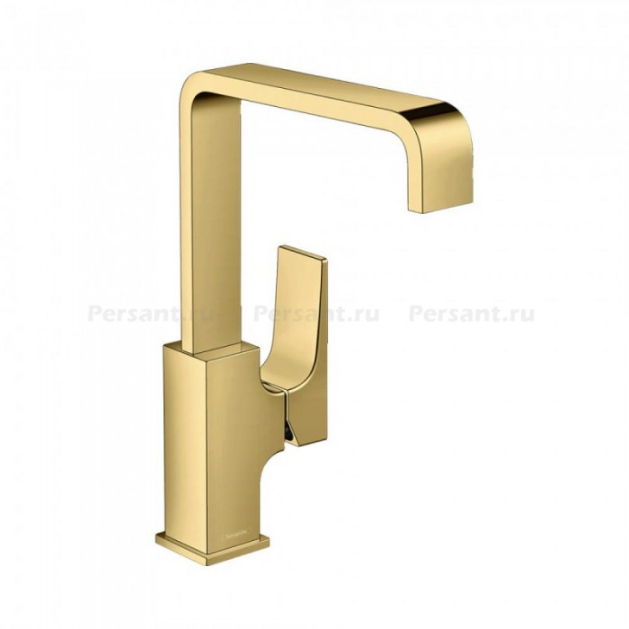 Смеситель для раковины hansgrohe Metropol 230 32511990 полированное золото