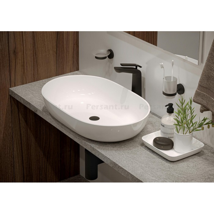 Смеситель для раковины Timo Olivia 3211/03F черный матовый