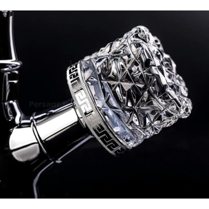 Смеситель для раковины Boheme Crystal 272-CRST хром