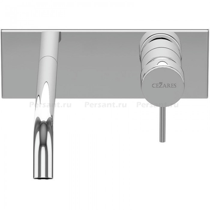 Смеситель для раковины Cezares Leaf LEAF-BLI1-L-01-W0 хром