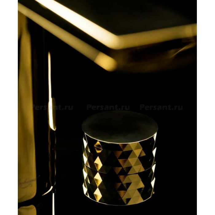 Смеситель для раковины Boheme Venturo 150-G-DIAMOND золото глянцевое