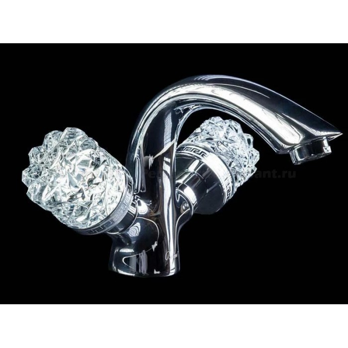 Смеситель для раковины Boheme Crystal 271-CRST хром