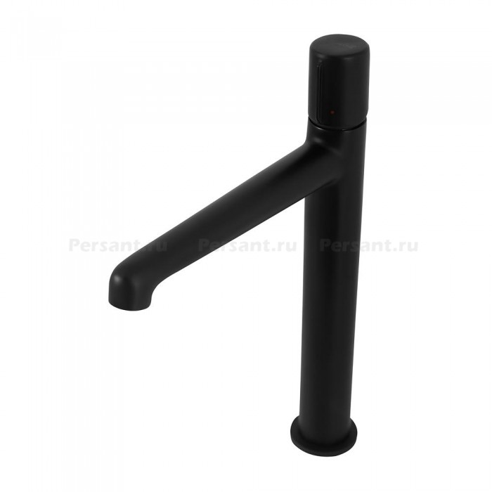 Смеситель для раковины BelBagno Uno UNO-LMC-NERO-W0 чёрный матовый