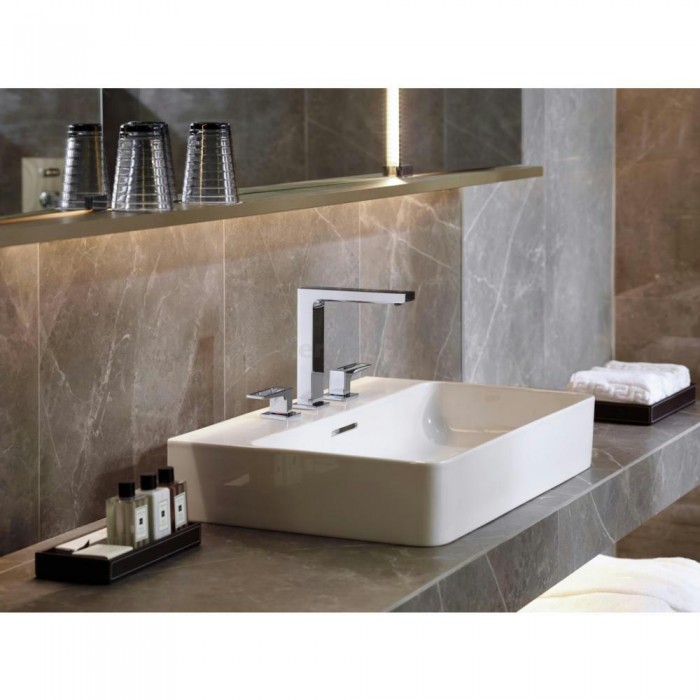 Смеситель для раковины hansgrohe Metropol 160 74515000 на 3 отверстия хром