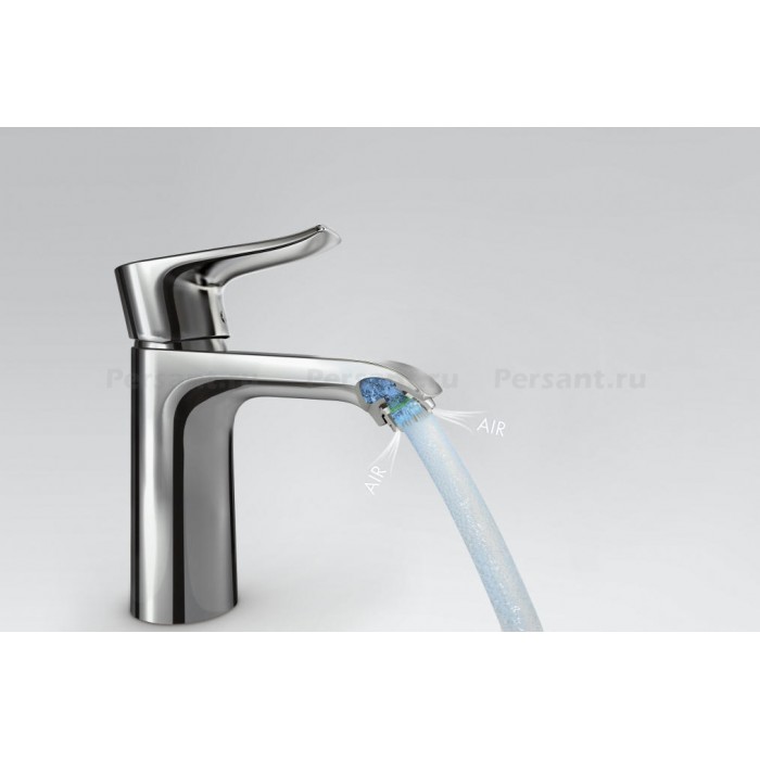 Смеситель для раковины Hansgrohe Metris 31080000 хром