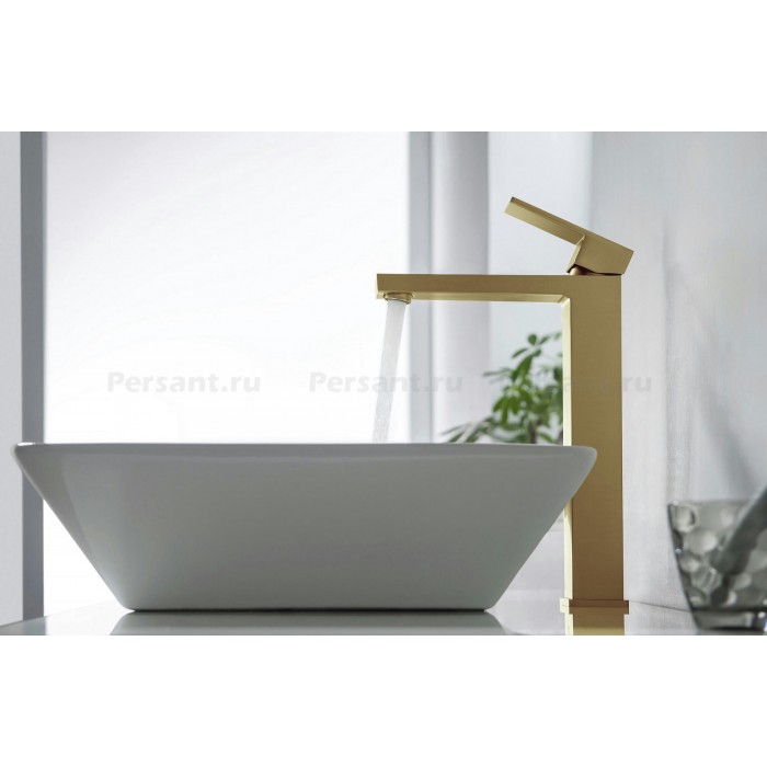Смеситель для раковины Timo Selene 3011/17F золото матовое