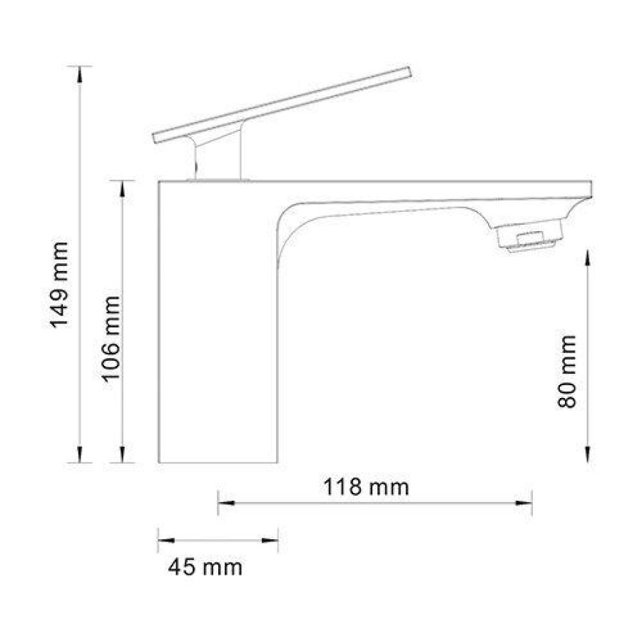 Смеситель для раковины WasserKRAFT Alme 1503