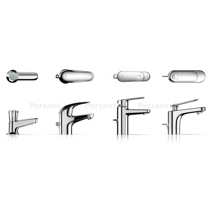 Смеситель для раковины Grohe Euroeco 32734000 хром