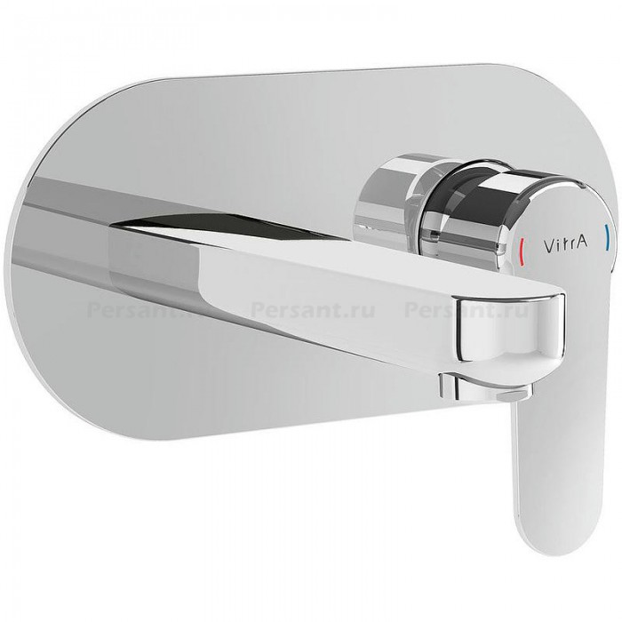 Смеситель для раковины Vitra Root Round A42721EXP встраиваемый, хром